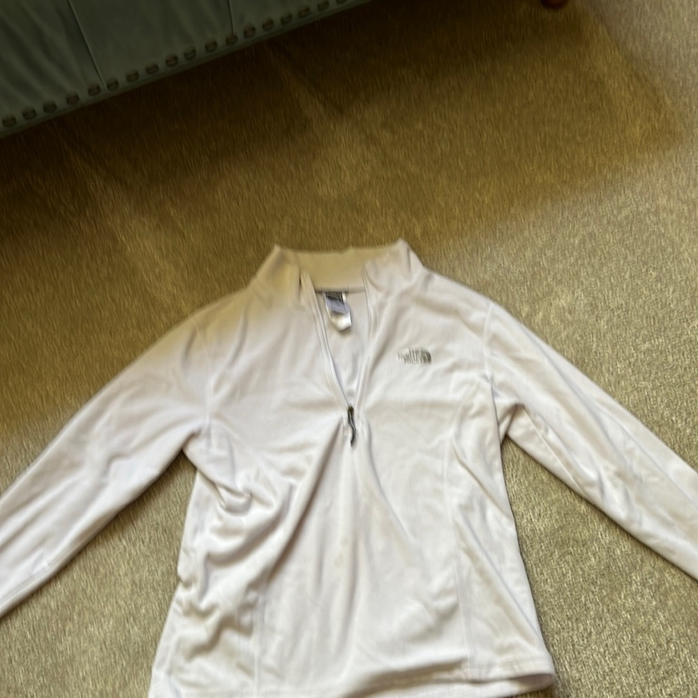 north face fleece zip up